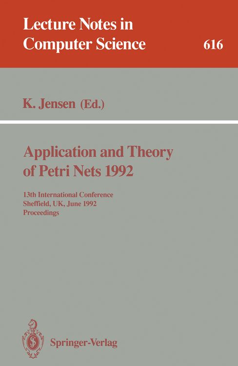 Produktbild: Application and Theory of Petri Nets 1992
