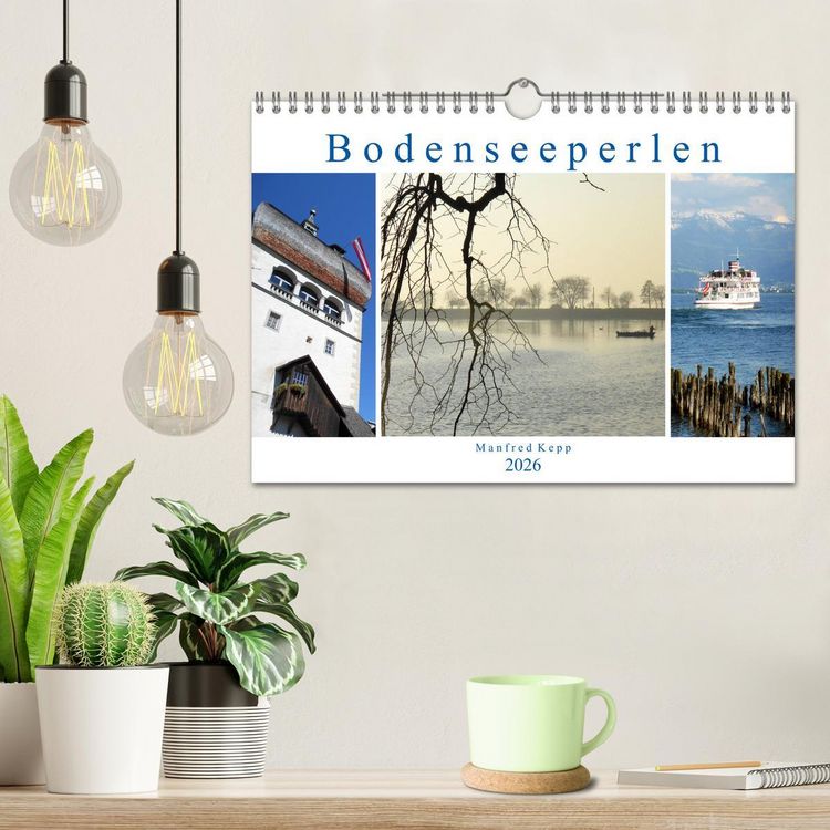 Produktbild: Bodenseeperlen (Wandkalender 2026 DIN A4 quer), CALVENDO Monatskalender