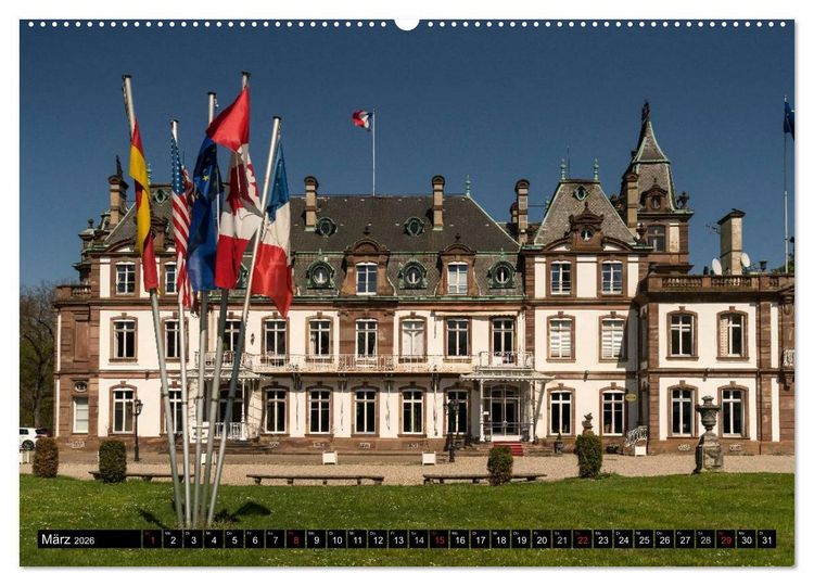 Produktbild: Frankreich - Strasbourg (Wandkalender 2026 DIN A2 quer), CALVENDO Monatskalender