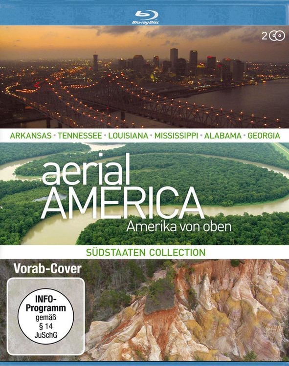 Produktbild: Aerial America - Amerika von Oben - S&uuml;dstaaten-Collection [2 BRs]