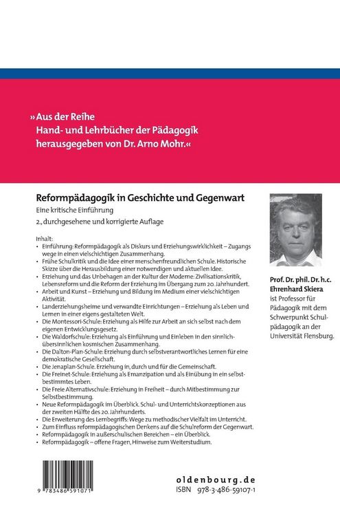 Produktbild: Reformp&auml;dagogik in Geschichte und Gegenwart