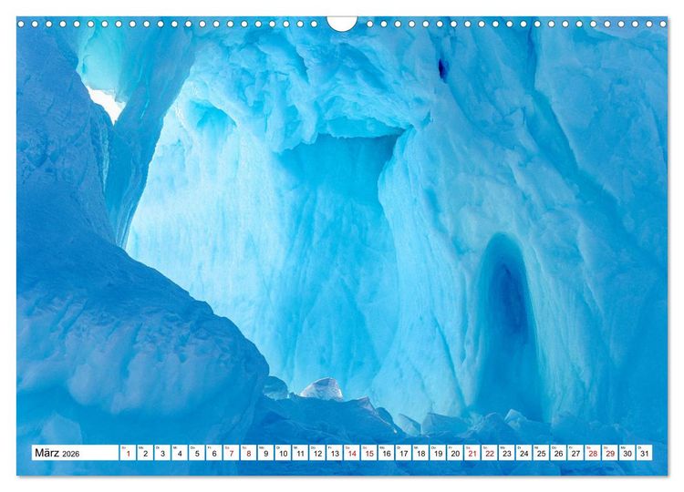 Produktbild: Eisberge - Gr&ouml;nlands magische Eisgestalten (Wandkalender 2026 DIN A3 quer), CALVENDO Monatskalender