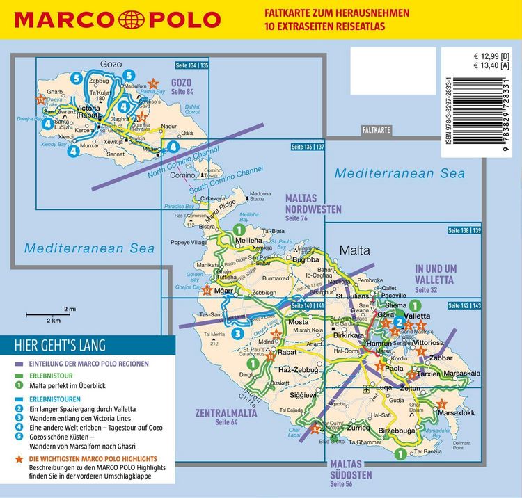 Produktbild: MARCO POLO Reisef&uuml;hrer Malta