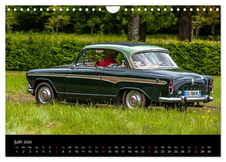 Produktbild: AUTO MOBILE (Calendrier mural 2026 DIN A4 vertical), CALVENDO calendrier mensuel