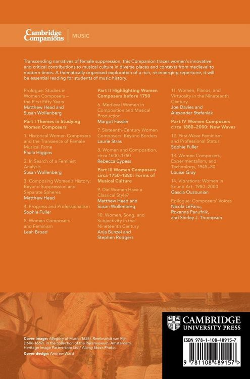 Produktbild: The Cambridge Companion to Women Composers
