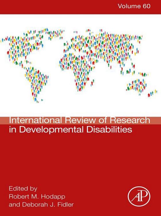 Produktbild: International Review Research in Developmental Disabilities