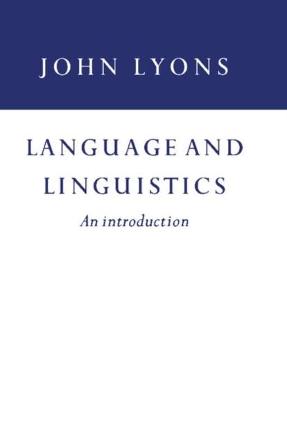 Produktbild: Language and Linguistics