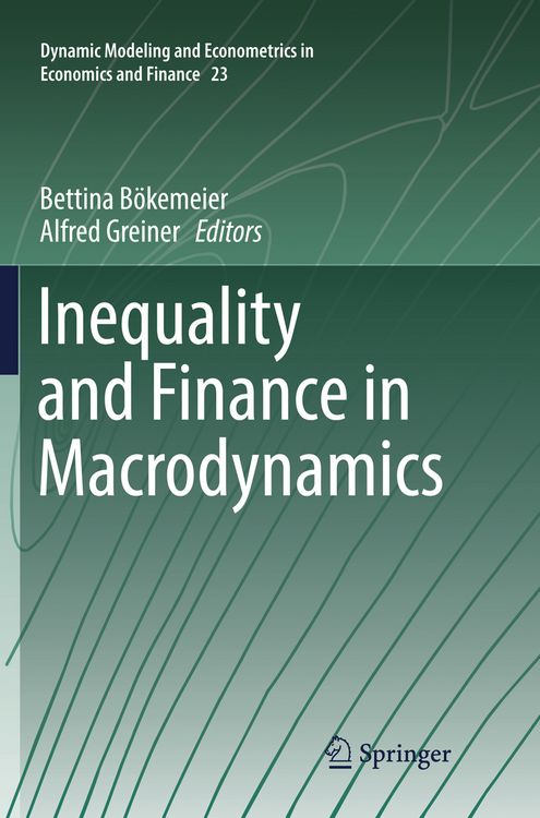 Produktbild: Inequality and Finance in Macrodynamics