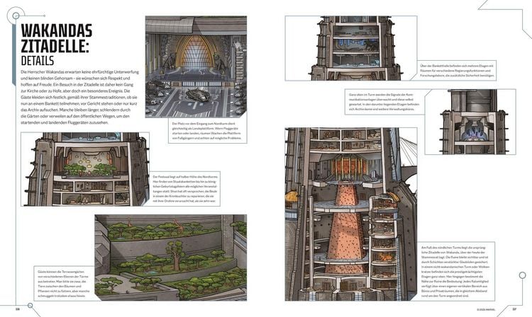 Produktbild: Marvel Studios Cross-Sections