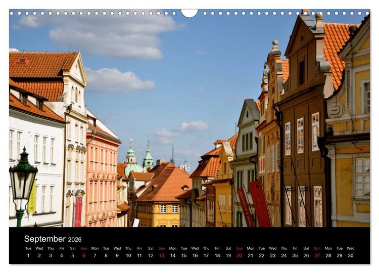 Produktbild: Prague in my heart (Wall Calendar 2026 DIN A3 landscape), CALVENDO 12 Month Wall Calendar