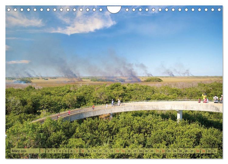 Produktbild: GEOclick calendar: Florida (Wandkalender 2026 DIN A4 quer), CALVENDO Monatskalender
