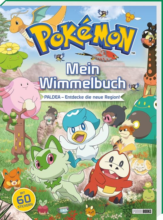 Produktbild: Pok&eacute;mon: Mein Wimmelbuch: Paldea &ndash; Entdecke die neue Region!