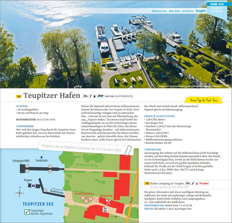 Produktbild: Hafenf&uuml;hrer f&uuml;r Hausboote: Berlin & Brandenburg