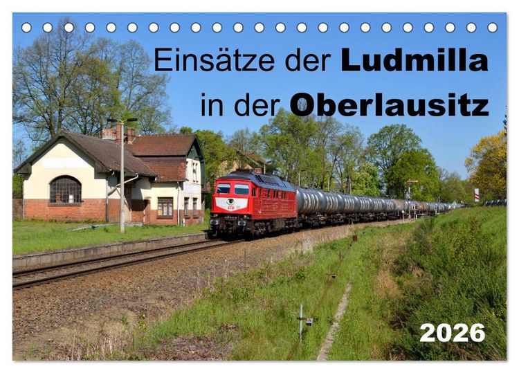 Produktbild: Eins&auml;tze der Ludmilla in der Oberlausitz 2026 (Tischkalender 2026 DIN A5 quer), CALVENDO Monatskalender