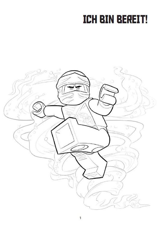 LEGO® NINJAGO® – Malblock