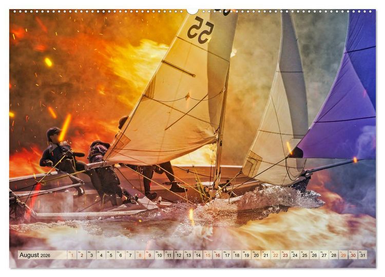 Produktbild: Faszination Sport (hochwertiger Premium Wandkalender 2026 DIN A2 quer), Kunstdruck in Hochglanz