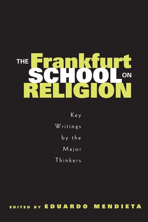 Produktbild: The Frankfurt School on Religion