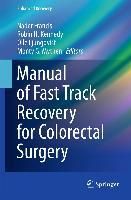 Produktbild: Manual of Fast Track Recovery for Colorectal Surgery