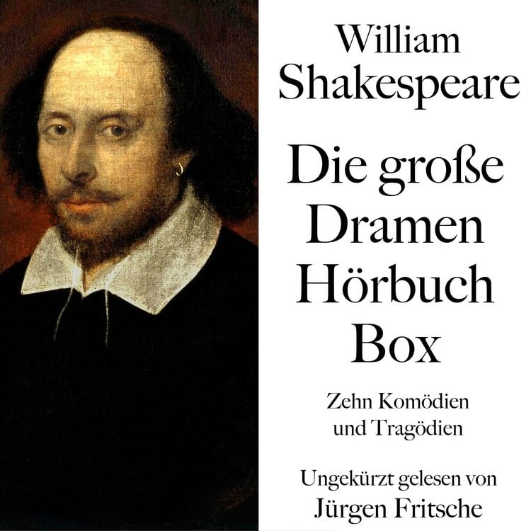 Produktbild: William Shakespeare: Die gro&szlig;e Dramen H&ouml;rbuch Box