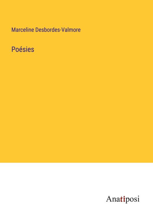 Produktbild: Po&eacute;sies