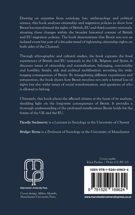 Produktbild: Brexit and citizens' rights