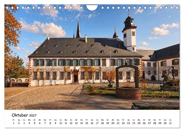 Produktbild: Rund um das Benediktinerkloster Seligenstadt (Wandkalender 2027 DIN A4 quer), CALVENDO Monatskalender