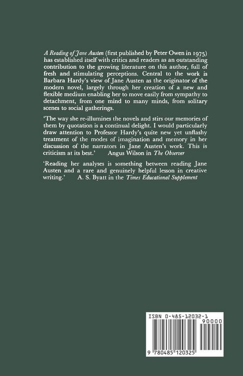 Produktbild: Reading of Jane Austen
