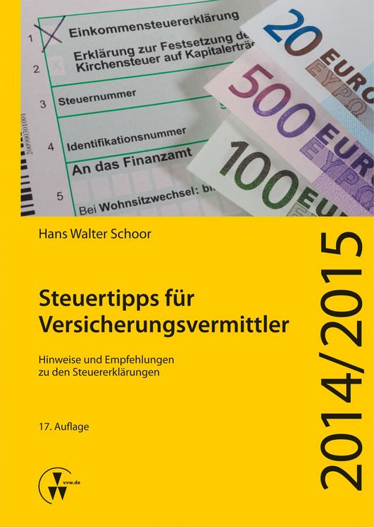Produktbild: Steuertipps f&uuml;r Versicherungsvermittler