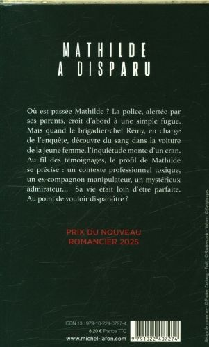 Produktbild: Mathilde a disparu