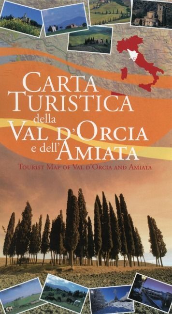 Produktbild: Carta turistica della Val d'Orcia
