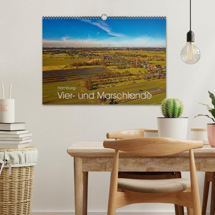 Produktbild: Hamburg: Vier- und Marschlande (Wandkalender 2026 DIN A3 quer), CALVENDO Monatskalender