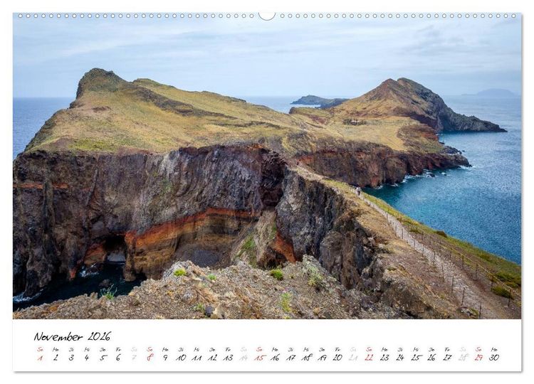 Produktbild: Madeira - ewiger Fr&uuml;hling (hochwertiger Premium Wandkalender 2026 DIN A2 quer), Kunstdruck in Hochglanz