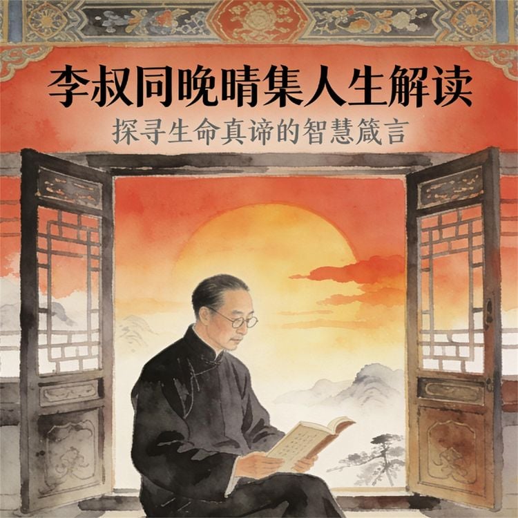 Produktbild: 李叔同《晚晴集》人生解读