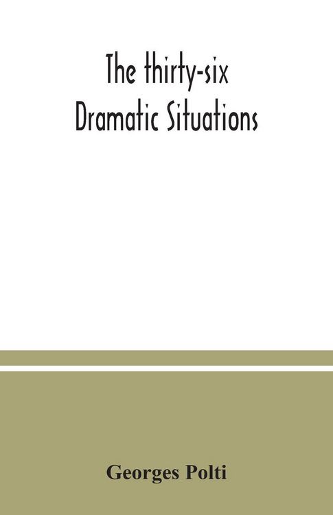 Produktbild: The thirty-six dramatic situations