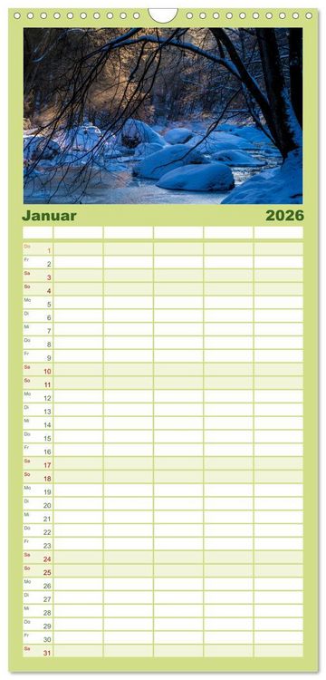 Produktbild: Familienplaner 2026 - Feldaisttal bei Pregarten mit 5 Spalten (Wandkalender, 21 x 45 cm) CALVENDO