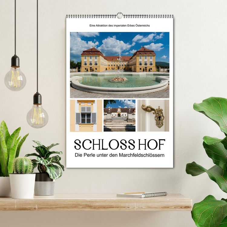Produktbild: Schloss Hof &ndash; Die Perle unter den Marchfeldschl&ouml;ssern (Wandkalender 2026 DIN A2 hoch), CALVENDO Monatskalender