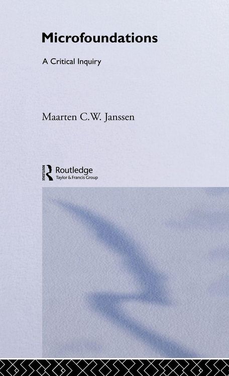 Produktbild: Microfoundations