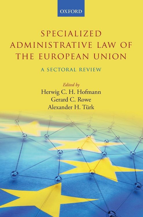 Produktbild: Specialized Administrative Law of the European Union
