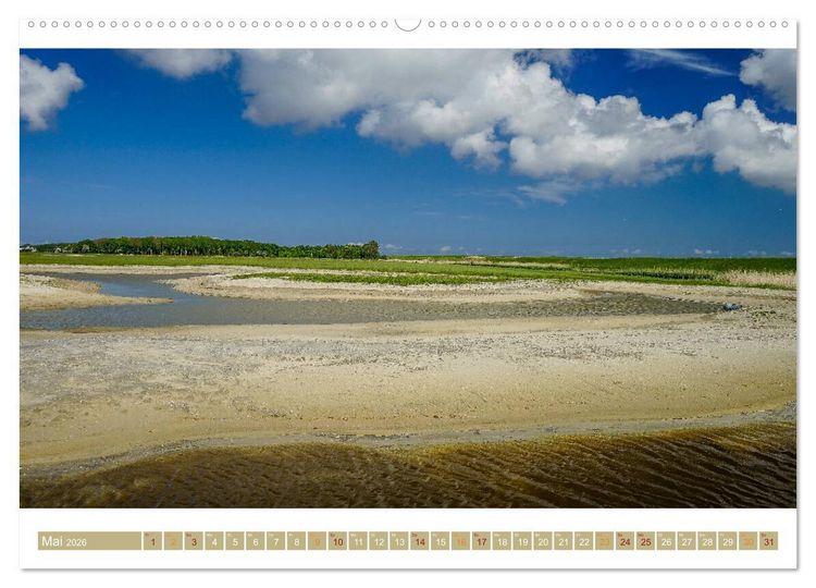 Produktbild: Texel - Die Sommer-Sonnen-Insel (Wandkalender 2026 DIN A2 quer), CALVENDO Monatskalender