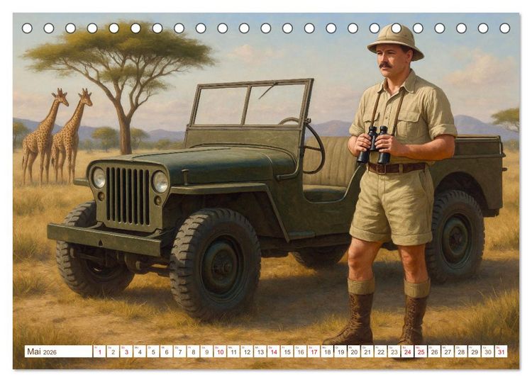 Produktbild: Ernest Hemingway (Tischkalender 2026 DIN A5 quer), CALVENDO Monatskalender