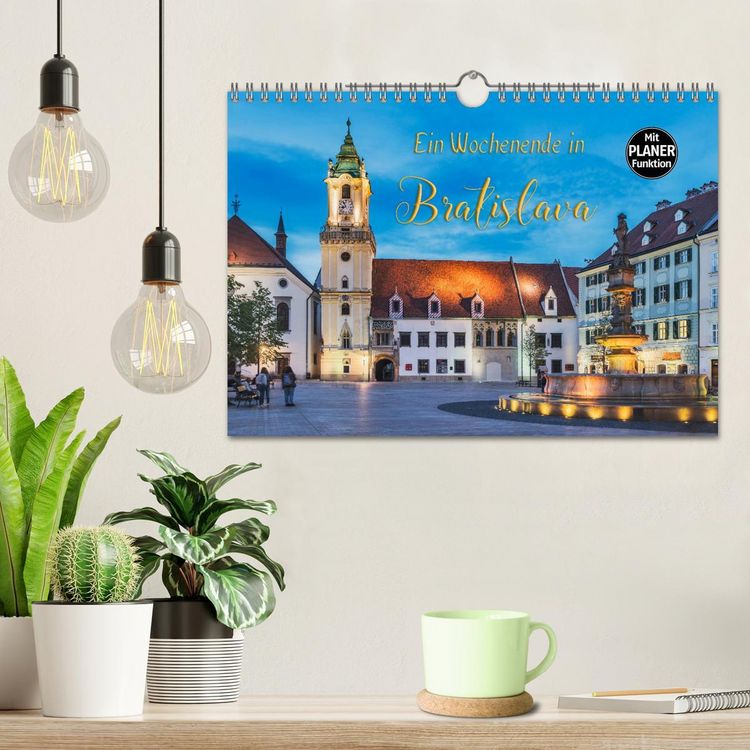 Produktbild: Ein Wochenende in Bratislava (Wandkalender 2026 DIN A4 quer), CALVENDO Monatskalender