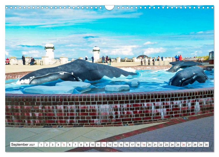 Produktbild: Verliebt in Borkum (Wandkalender 2027 DIN A3 quer), CALVENDO Monatskalender