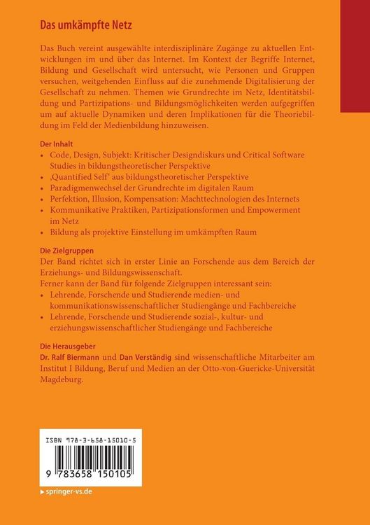 Produktbild: Das umk&auml;mpfte Netz