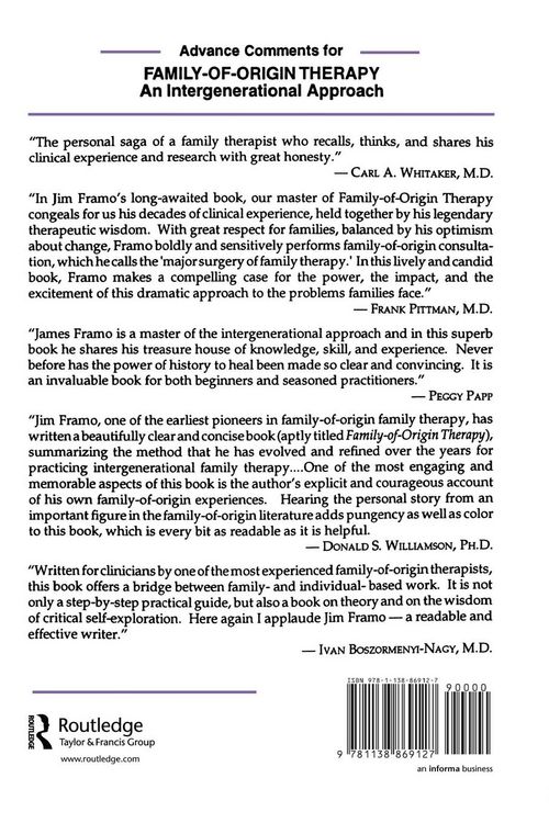 Produktbild: Family-Of-Origin Therapy