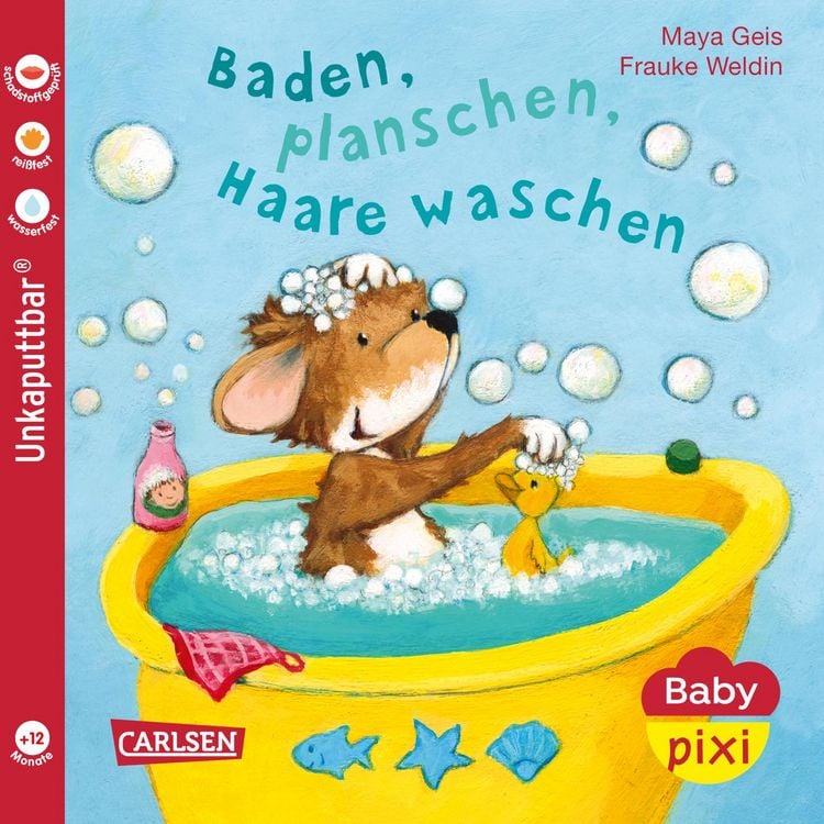 Produktbild: Baby Pixi (unkaputtbar) 62: Baden, planschen, Haare waschen