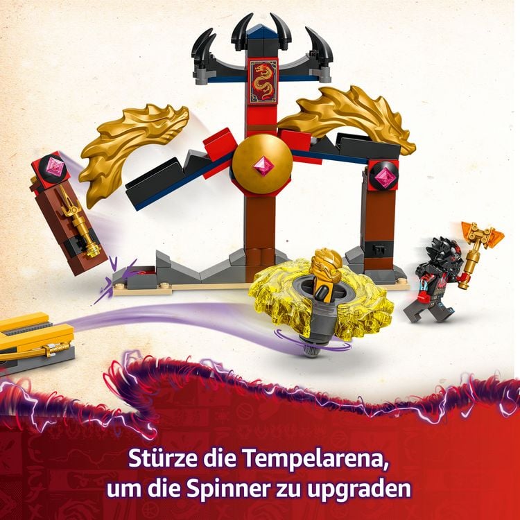 Produktbild: LEGO NINJAGO Drachen-Spinjitzu Battle Pack - Ninja Spielzeug 71826