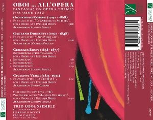 Produktbild: Oboi...All'opera,Fantasias on Opera Themes for ob