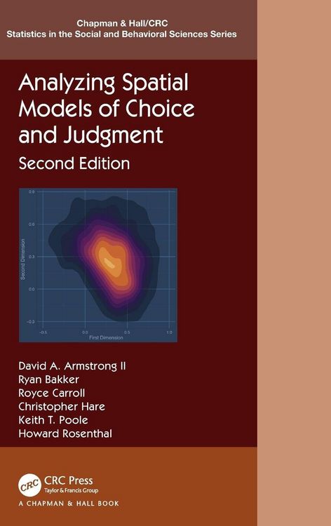 Produktbild: Analyzing Spatial Models of Choice and Judgment