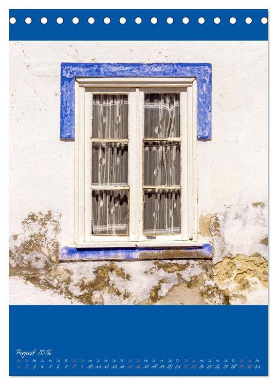 Produktbild: Alte Fenster (Tischkalender 2026 DIN A5 hoch), CALVENDO Monatskalender