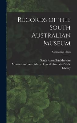 Produktbild: Records of the South Australian Museum; Cumulative Index